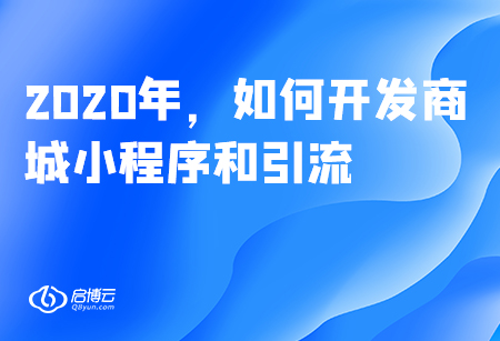 2020年，如何開發商城小程序和引流